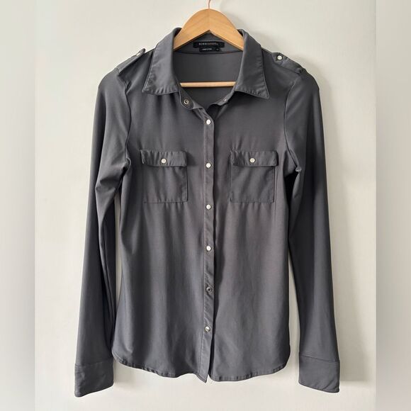 BCBGMaxAzria Gray Top Women's - Picture 7 of 7